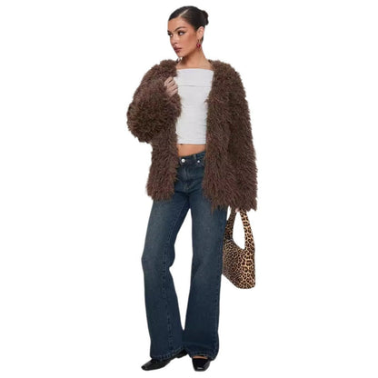 Anmutig gestaltete Jacke