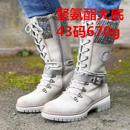 Anmutige Orthopädische Stiefel für modernen Look