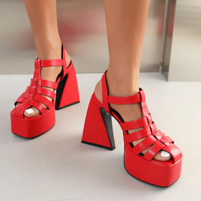 Klassische Orthopädische Sandalen mit zeitlosem Stil