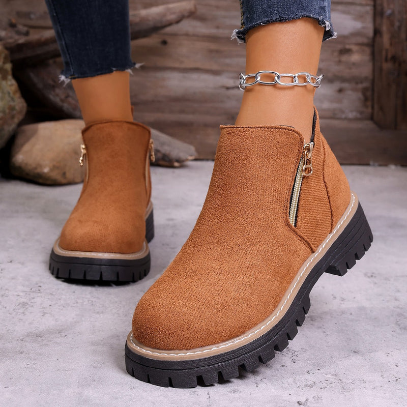 Klassische Orthopädische Stiefel mit zeitlosem Stil