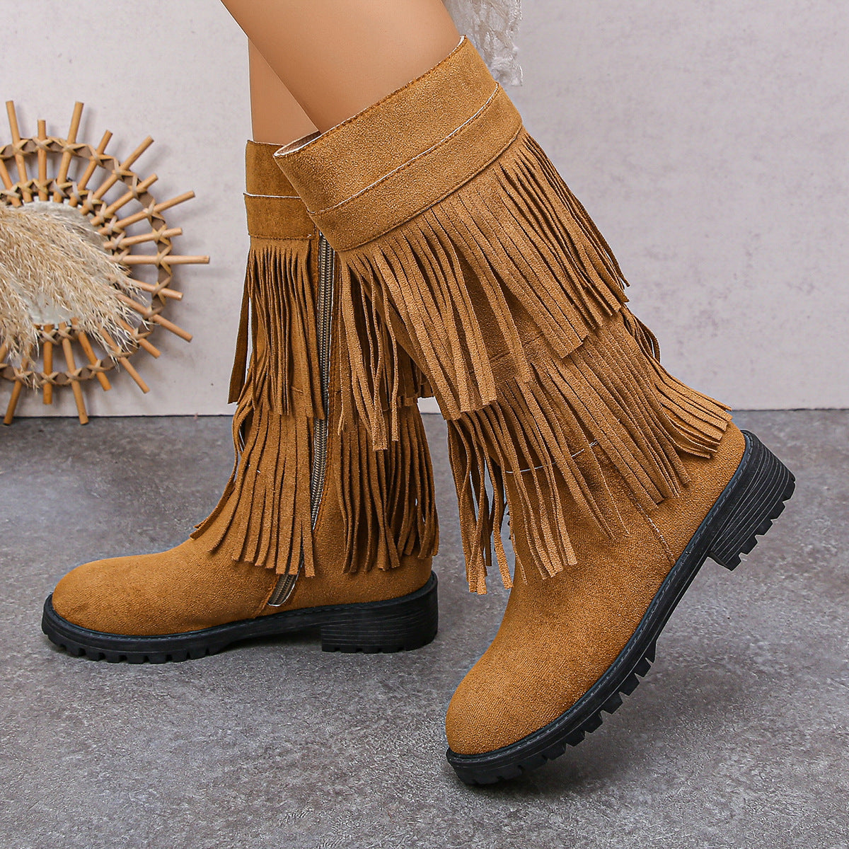 Klassische Orthopädische Stiefel mit zeitlosem Stil