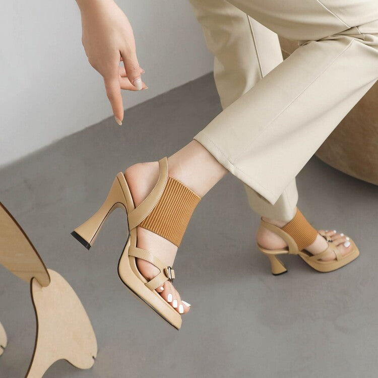 Klassische Orthopädische Sandalen mit zeitlosem Stil