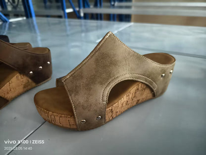 Vintage inspirierte Orthopädische Sandalen