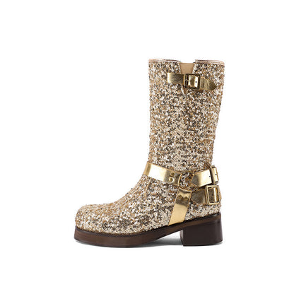 Schicke Orthopädische Stiefel mit einzigartigem Design