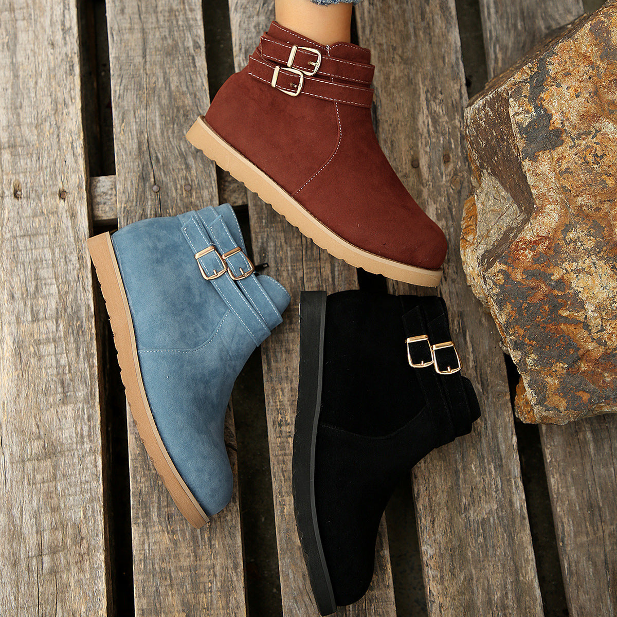Vintage inspirierte Orthopädische Stiefel