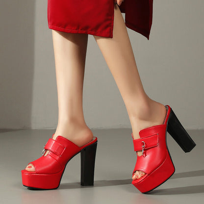 Vintage inspirierte Orthopädische Sandalen