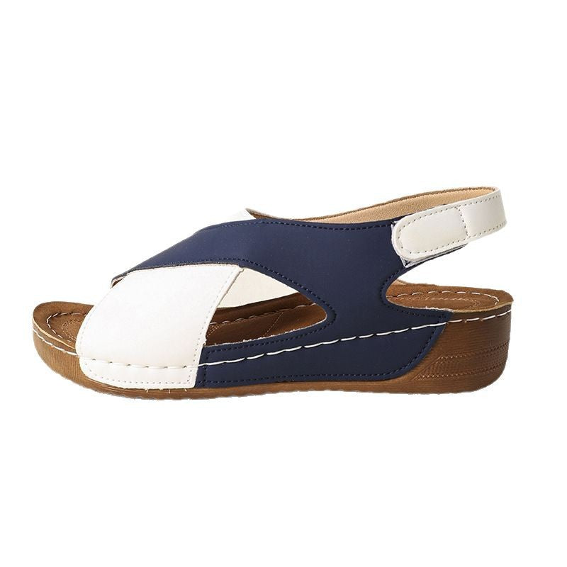 Vintage inspirierte Orthopädische Sandalen