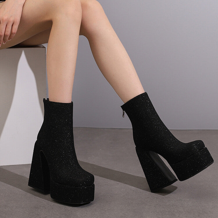 Klassische Orthopädische Stiefel mit zeitlosem Stil