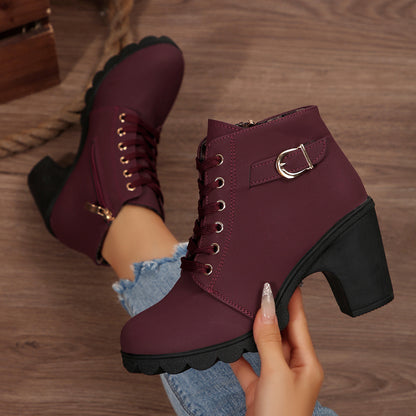 Vintage inspirierte Orthopädische Stiefel