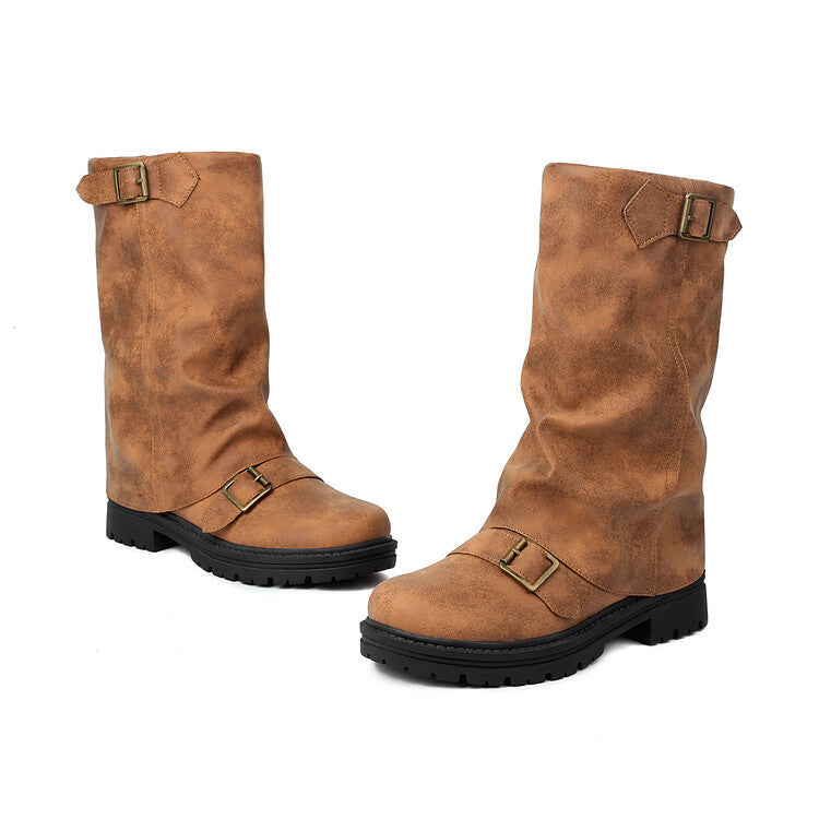 Vintage inspirierte Orthopädische Stiefel