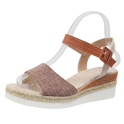 Vintage inspirierte Orthopädische Sandalen