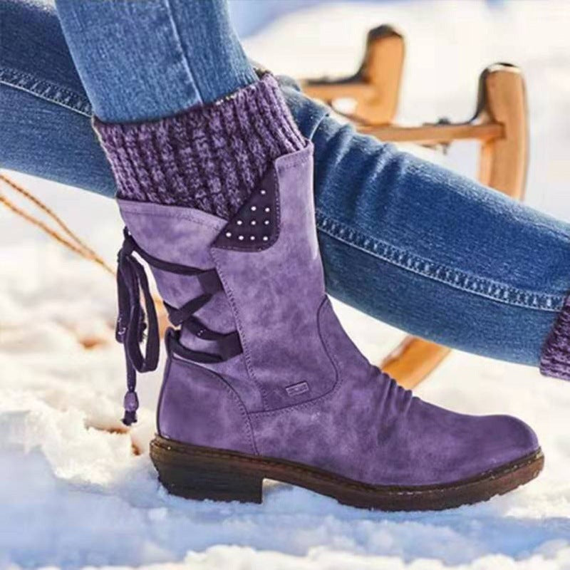 Anmutige Orthopädische Stiefel für modernen Look