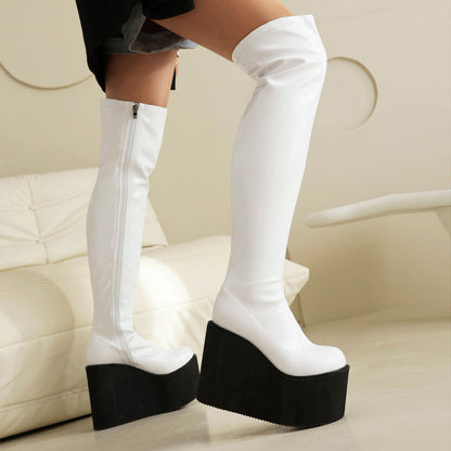Vintage inspirierte Orthopädische Stiefel