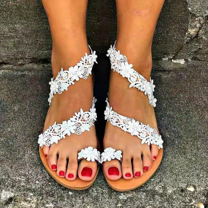 Vintage inspirierte Orthopädische Sandalen