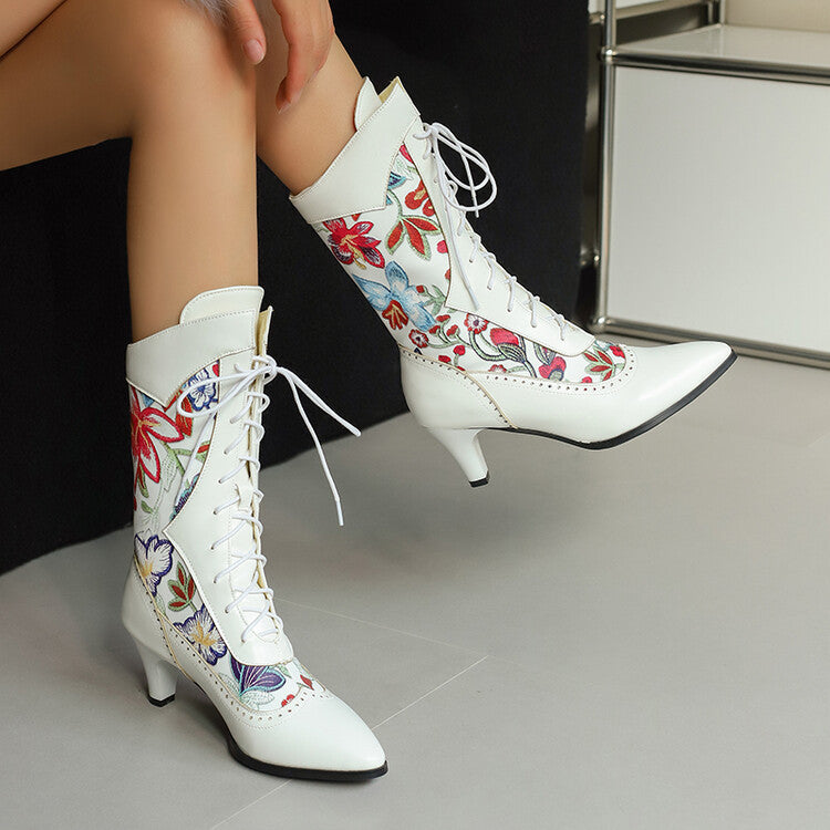 Vintage inspirierte Orthopädische Stiefel