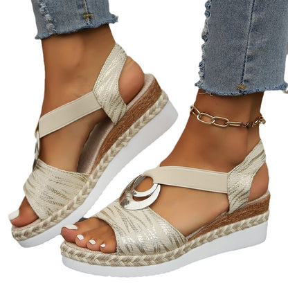 Vintage inspirierte Orthopädische Sandalen