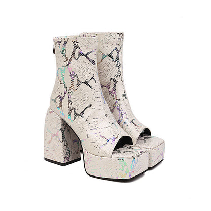 Vintage inspirierte Orthopädische Sandalen