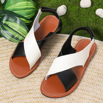 Klassische Orthopädische Sandalen mit zeitlosem Stil