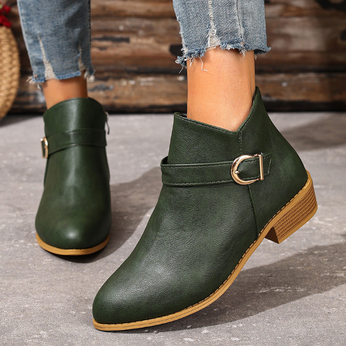 Klassische Orthopädische Stiefel mit zeitlosem Stil