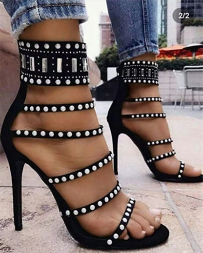 Vintage inspirierte Orthopädische Sandalen
