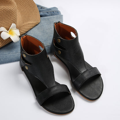 Klassische Orthopädische Sandalen mit zeitlosem Stil
