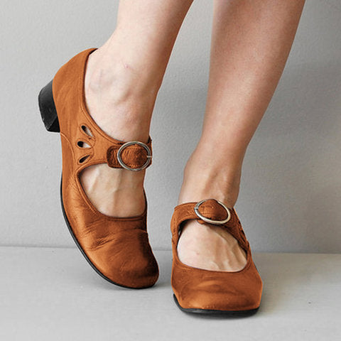 Vintage inspirierte Orthopädische Schuhe