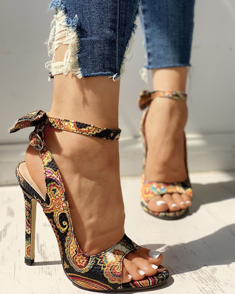 Vintage inspirierte Orthopädische Sandalen