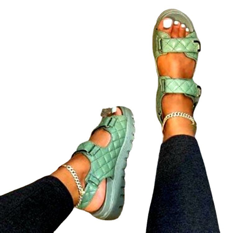 Vintage inspirierte Orthopädische Sandalen