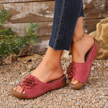 Vintage inspirierte Orthopädische Sandalen
