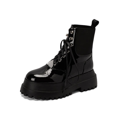 Klassische Orthopädische Stiefel mit zeitlosem Stil