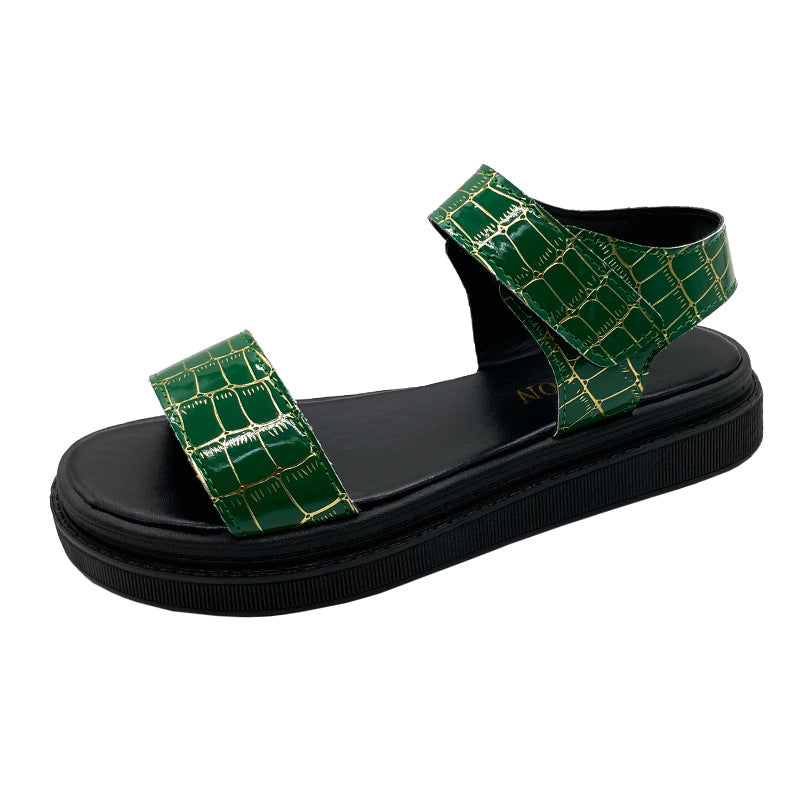 Vintage inspirierte Orthopädische Sandalen