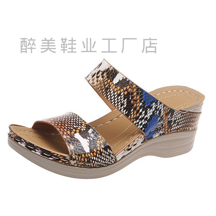 Anmutige Orthopädische Sandalen für modernen Look