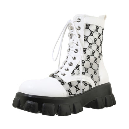 Vintage inspirierte Orthopädische Stiefel