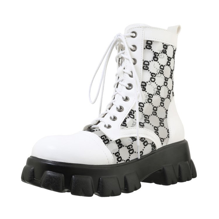 Vintage inspirierte Orthopädische Stiefel
