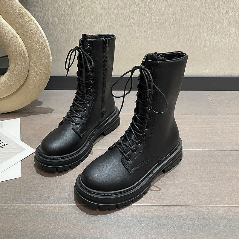 Vintage inspirierte Orthopädische Stiefel