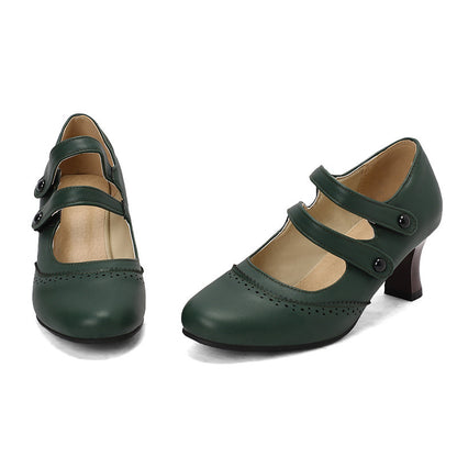 Vintage inspirierte Orthopädische Schuhe