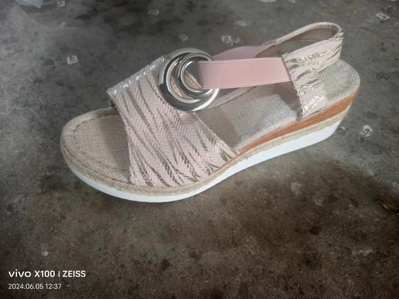 Vintage inspirierte Orthopädische Sandalen