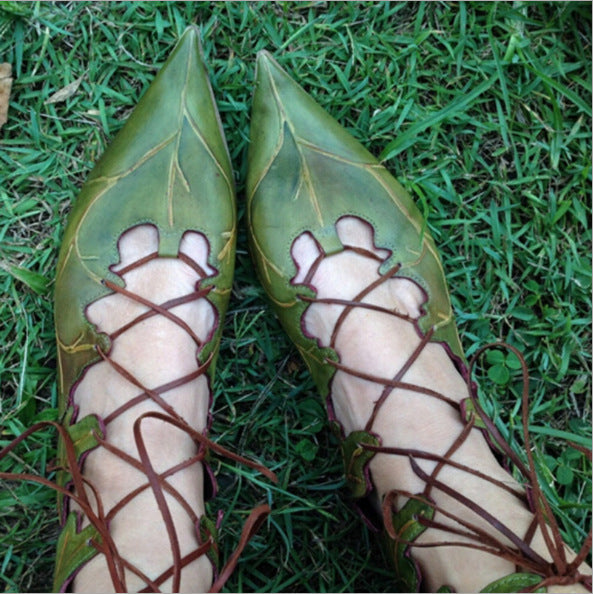 Vintage inspirierte Orthopädische Schuhe