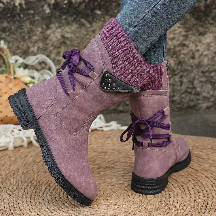 Anmutige Orthopädische Stiefel für modernen Look