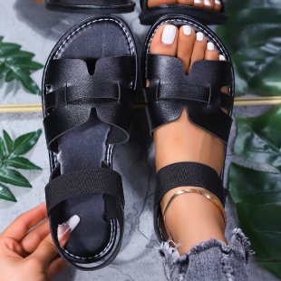 Klassische Orthopädische Sandalen mit zeitlosem Stil
