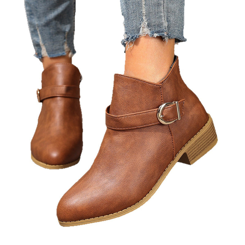 Klassische Orthopädische Stiefel mit zeitlosem Stil
