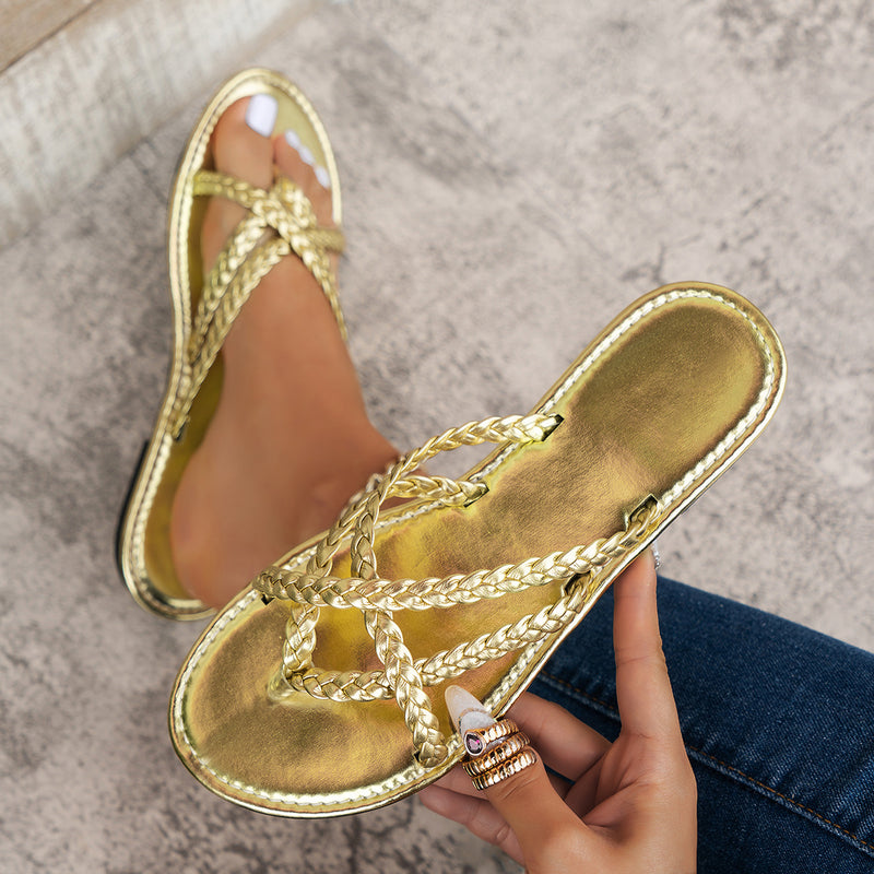Vintage inspirierte Orthopädische Sandalen