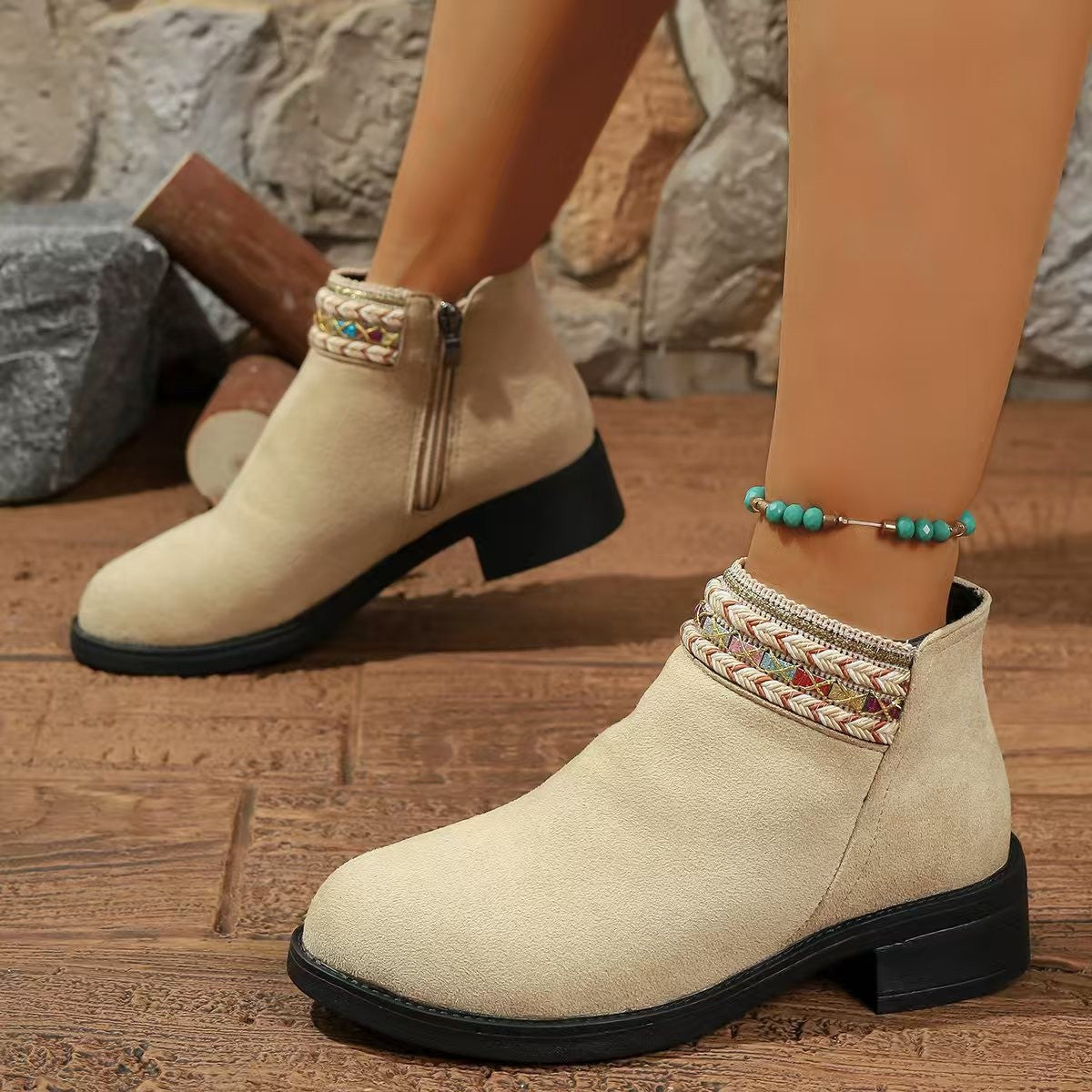 Klassische Orthopädische Stiefel mit zeitlosem Stil
