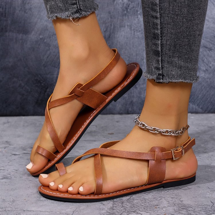 Vintage inspirierte Orthopädische Sandalen