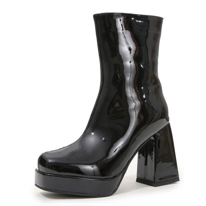 Vintage inspirierte Orthopädische Stiefel