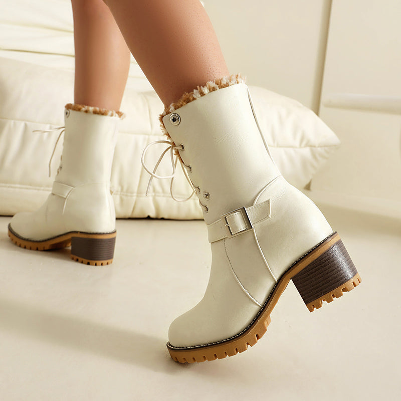 Anmutige Orthopädische Stiefel für modernen Look