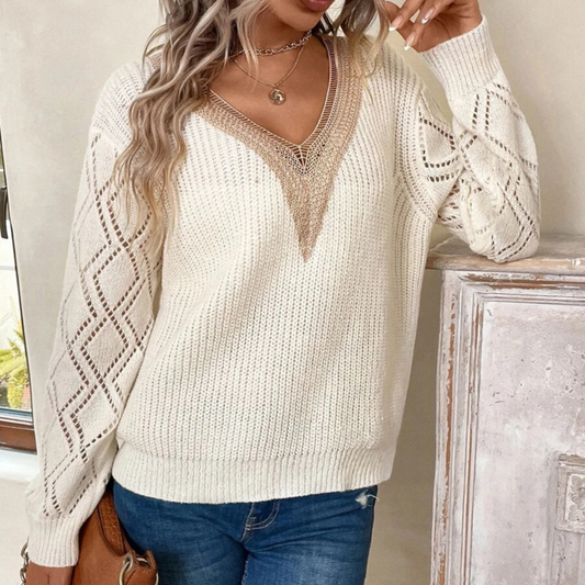 Anmutig gestaltete Pullover