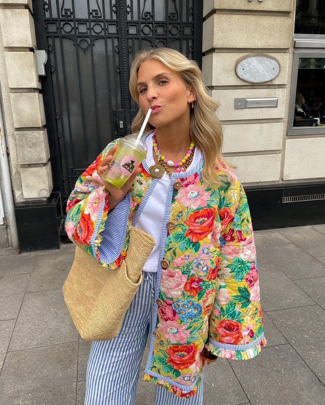Durchdacht gestaltete Jacke