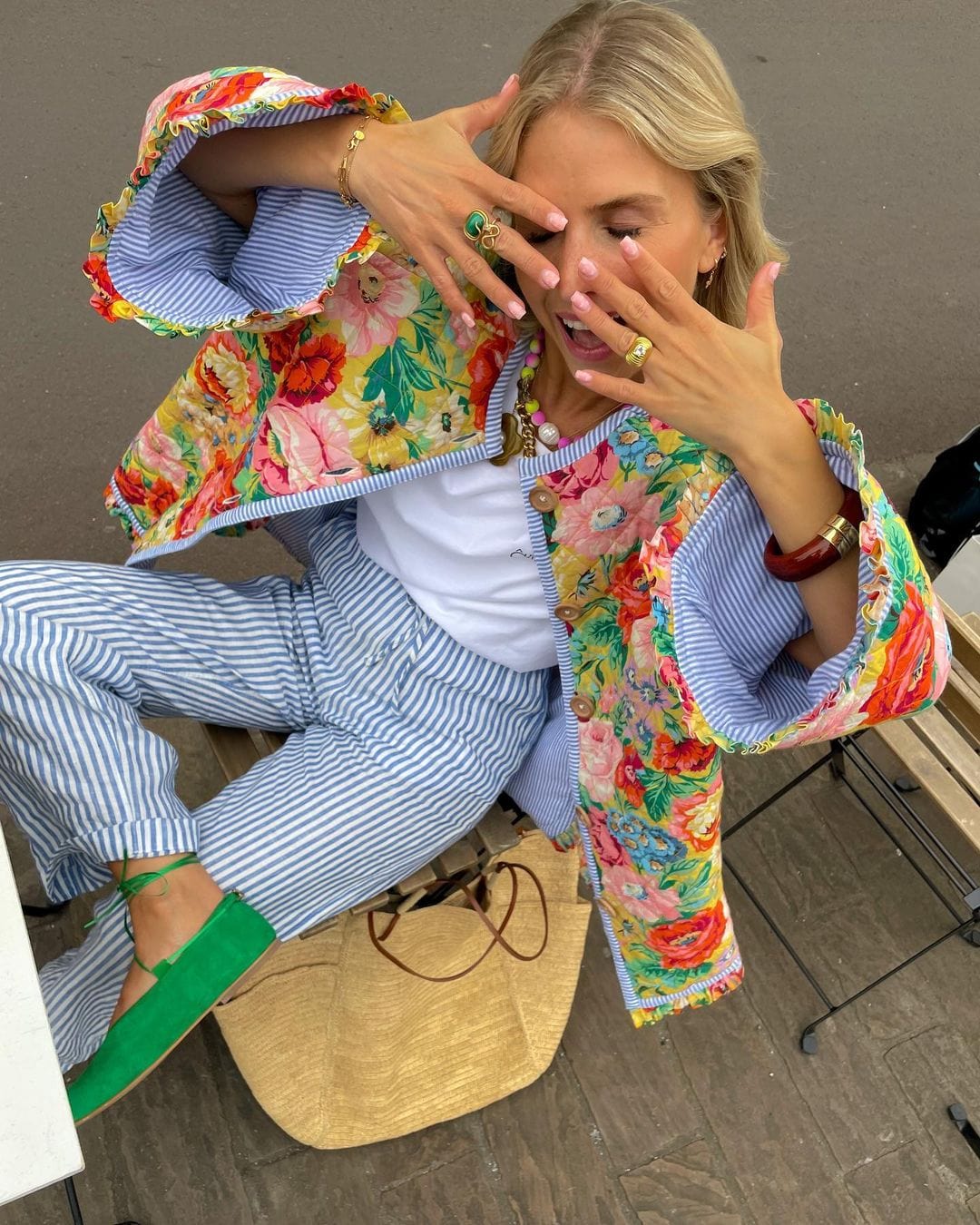 Durchdacht gestaltete Jacke