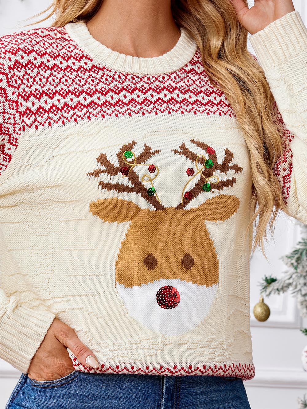Klassisch gestaltete Pullover